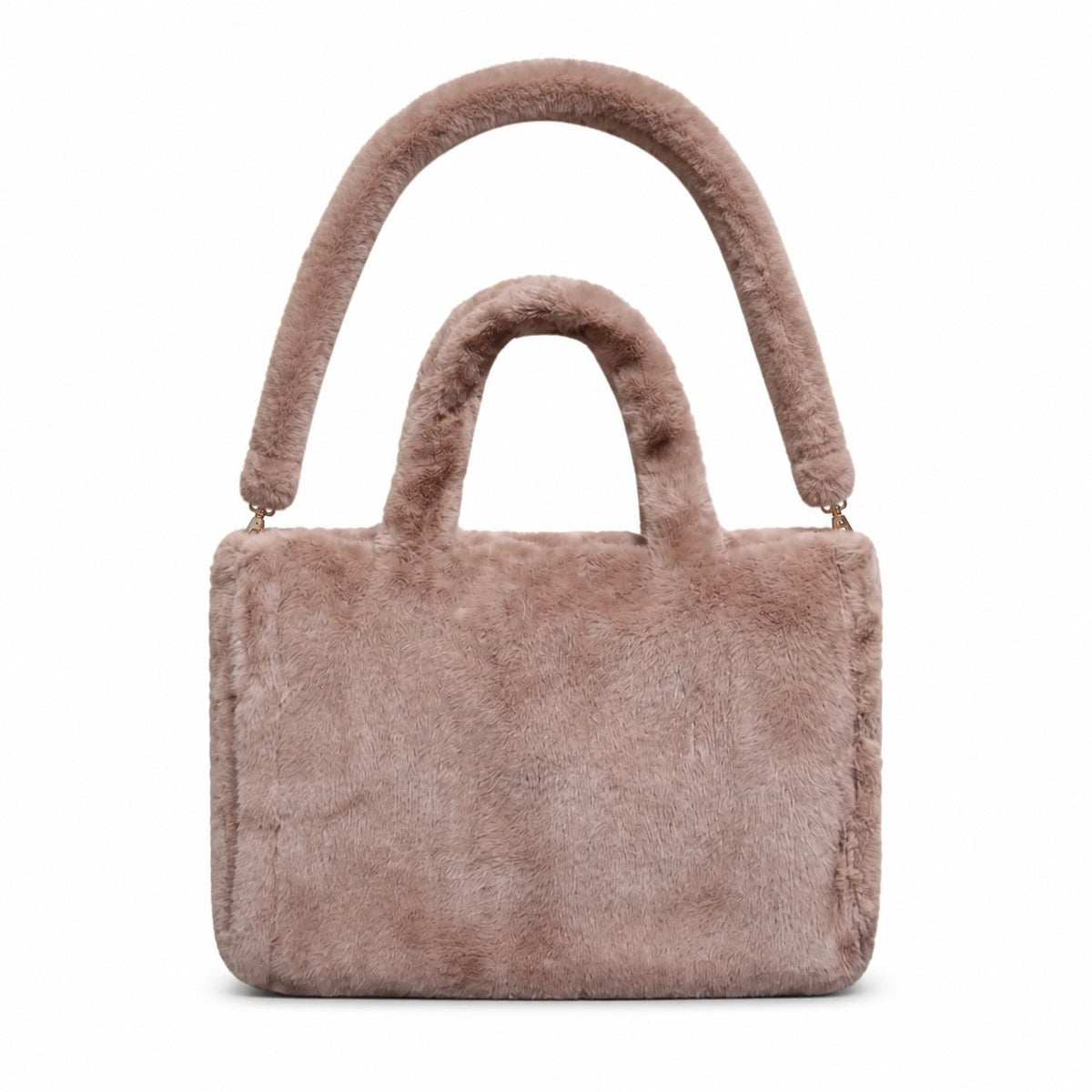 Faux Fur Hand- en Schoudertas