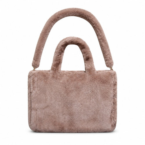 Faux Fur Hand- en Schoudertas