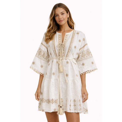 HS Zomerjurk - Free Size - comfortabele pasvorm - 2 kleuren - L/XL