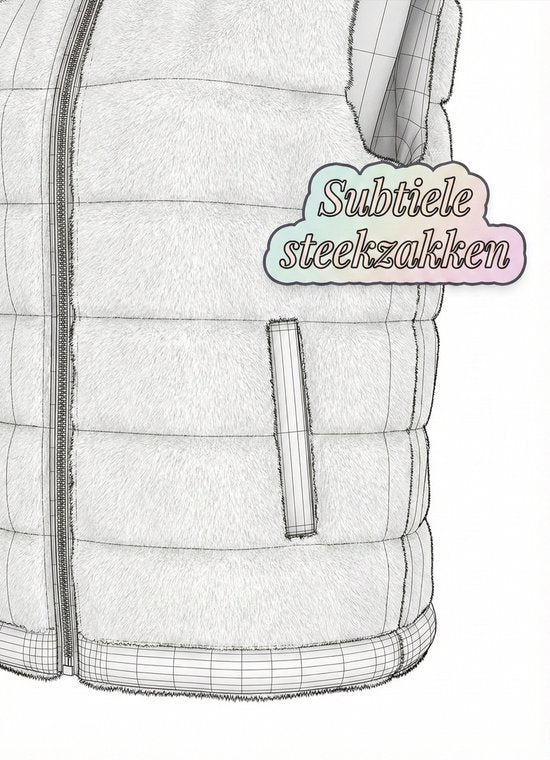Faux Fur Gilet – One Size