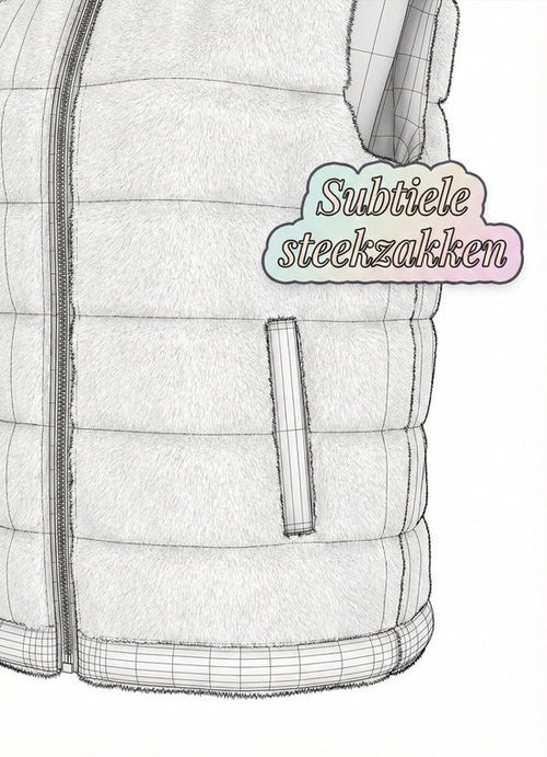 Faux Fur Gilet – One Size