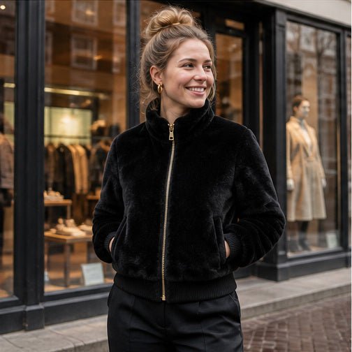 Faux Fur Bomberjas - One Size