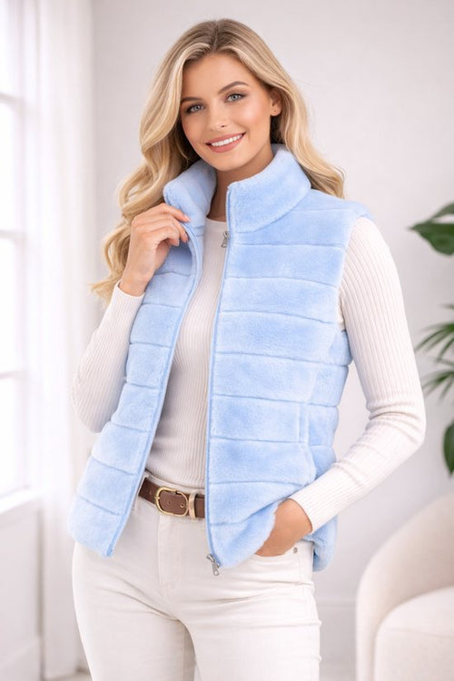 Faux Fur Gilet – One Size