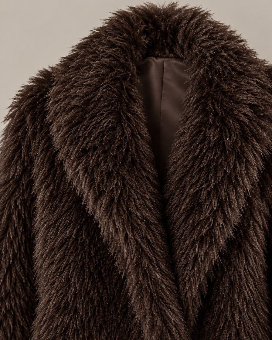 Faux Fur Shaggy Jas