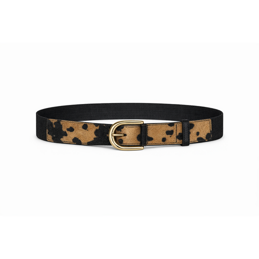 HS Riem - 3 Varianten - Koeienprint - Zwart