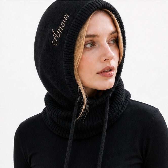 Amour Gebreide Hood