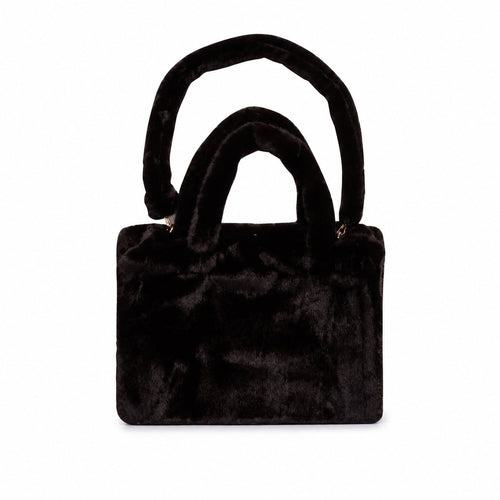 Faux Fur Hand- en Schoudertas