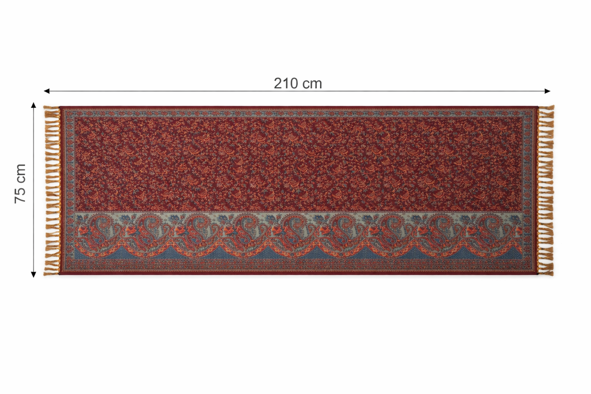 Dubbelzijdige Wintersjaal – Yak Wool