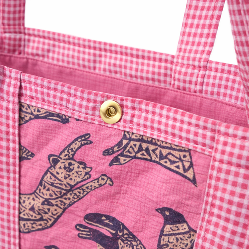 HS Shopper - 100% Katoen - praktisch voor dagelijks gebruik - 11 kleuren - DETAIL