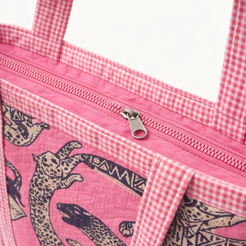HS Shopper - 100% Katoen - praktisch voor dagelijks gebruik - 11 kleuren - DETAIL