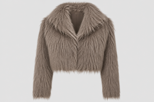 Shaggy Harige Jas - S/M en M/L