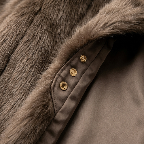 Faux Fur Jas – Model 41186