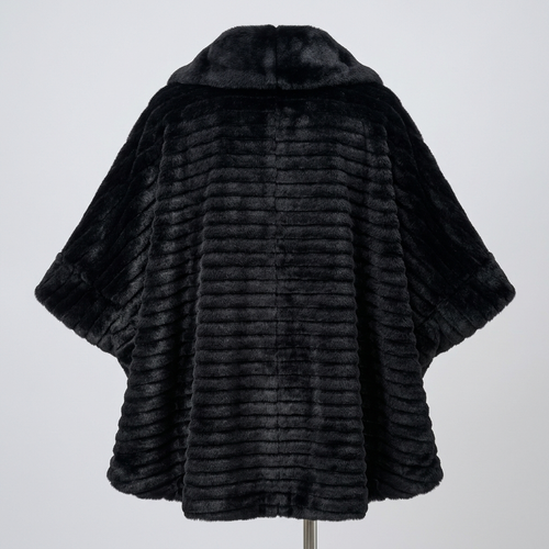 Faux Fur Poncho – Model 41091