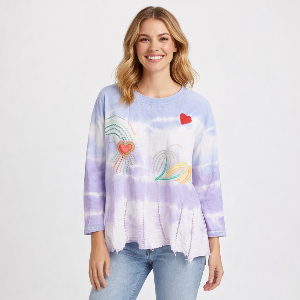 HS T-Shirt - 100% Katoen - Long Sleeve - comfortabele pasvorm - 4 kleuren - MODEL_FRONT