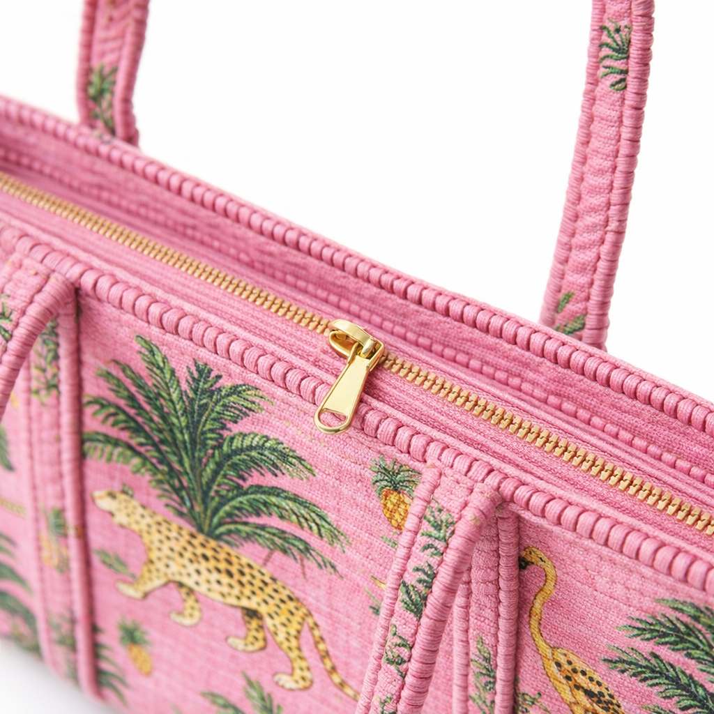 HS Shopper - 100% Katoen - praktisch voor dagelijks gebruik - 11 kleuren - DETAIL