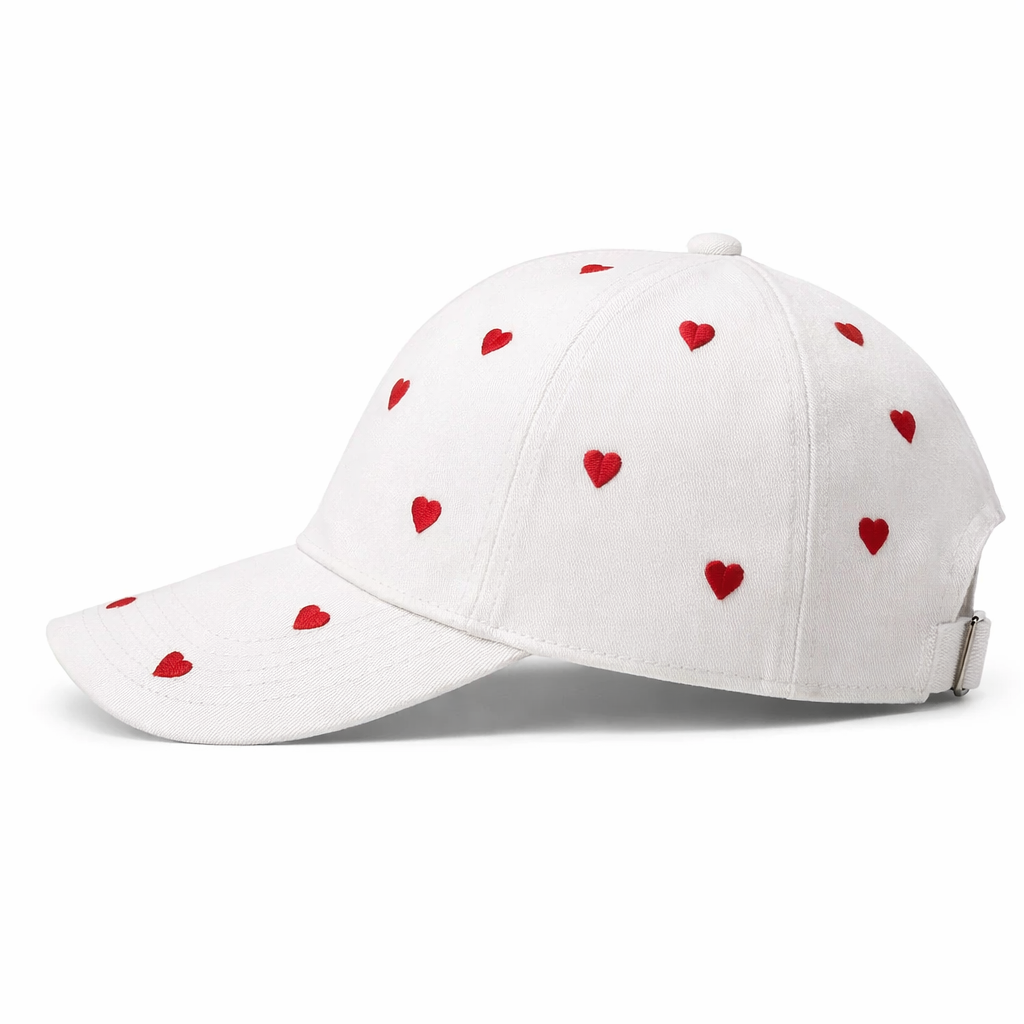 HS Petje - Hartjes - zomerse accessoire - 2 kleuren - SIDE