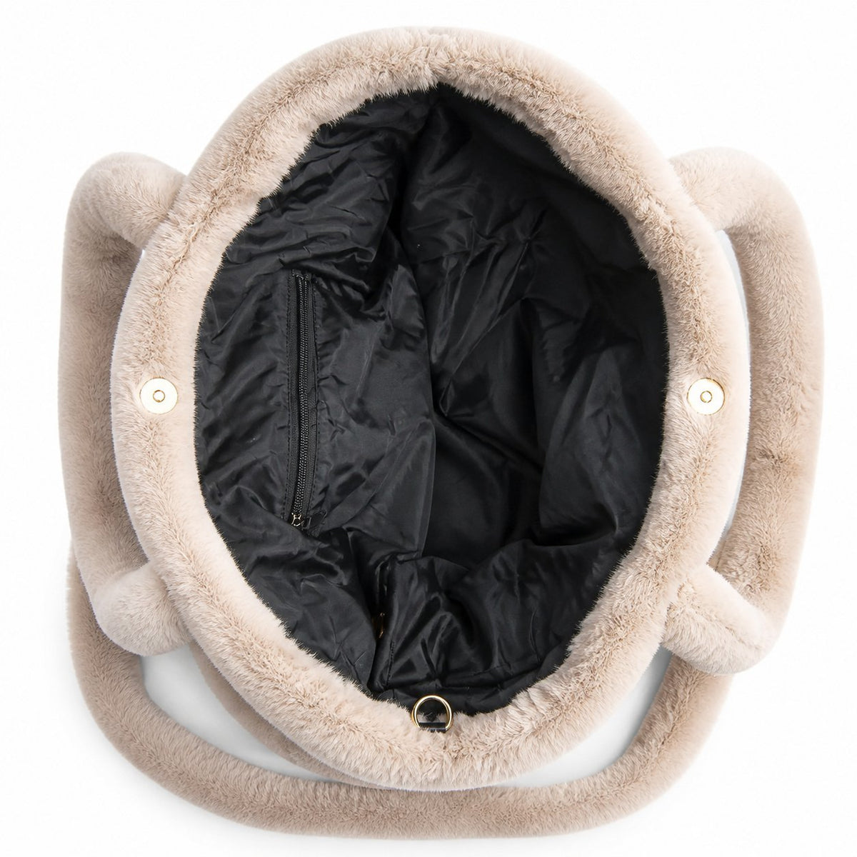 Faux Fur Hand- en Schoudertas