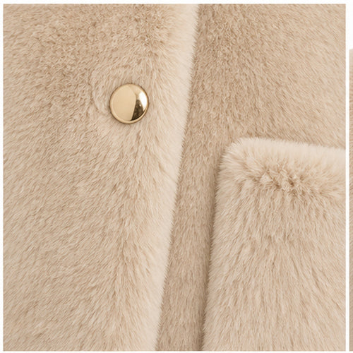 Reversible Faux Fur Jas - S/M & M/L