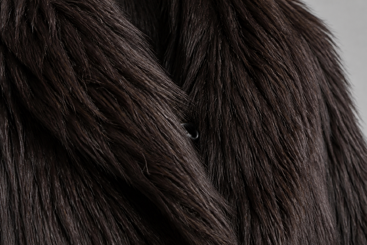 Shaggy Harige Jas - S/M en M/L