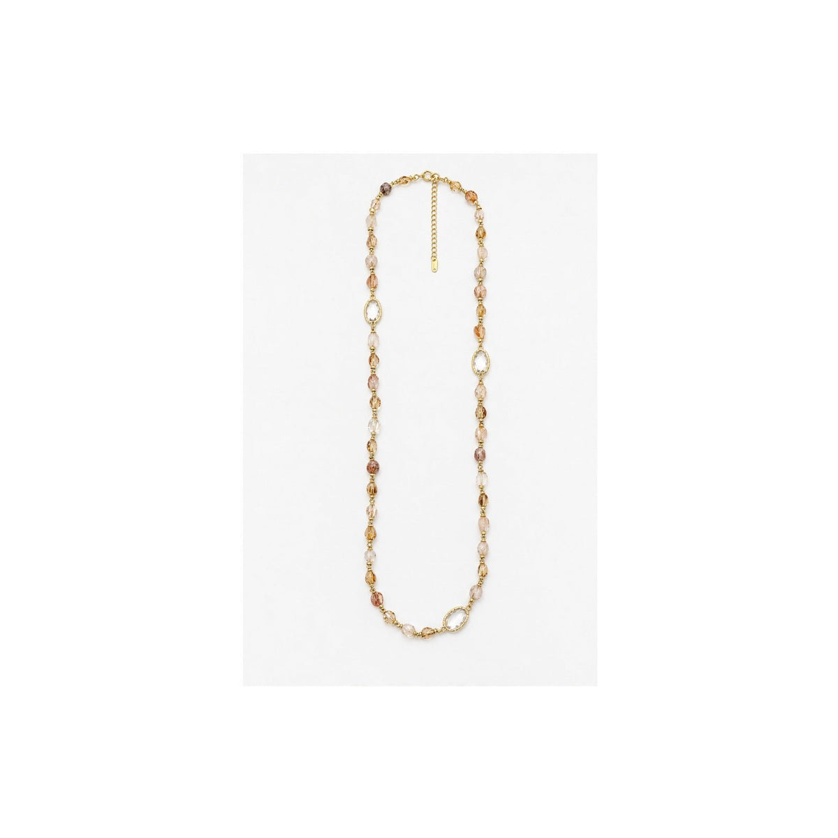 Lange Ketting met Stenen