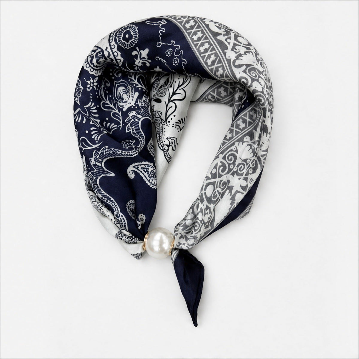 Parelsjaal met Paisleyprint