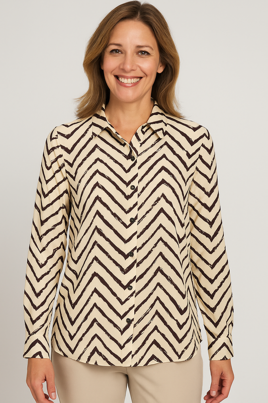 Angelle Milan Damesblouse Herfst