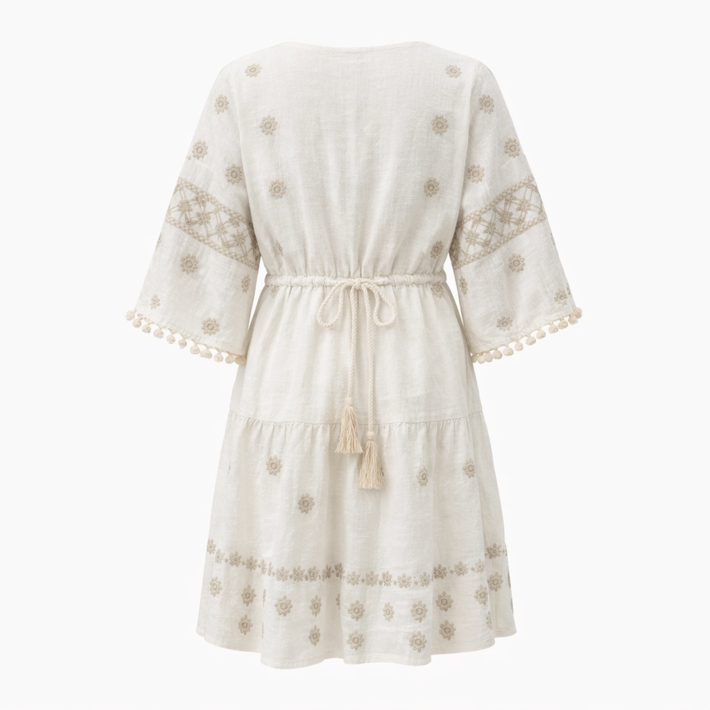 HS Zomerjurk - Free Size - comfortabele pasvorm - 2 kleuren - BACK