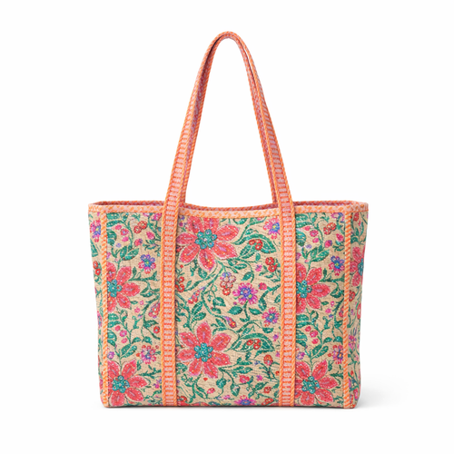 HS Shopper - 100% Katoen - praktisch voor dagelijks gebruik - 11 kleuren - BACK