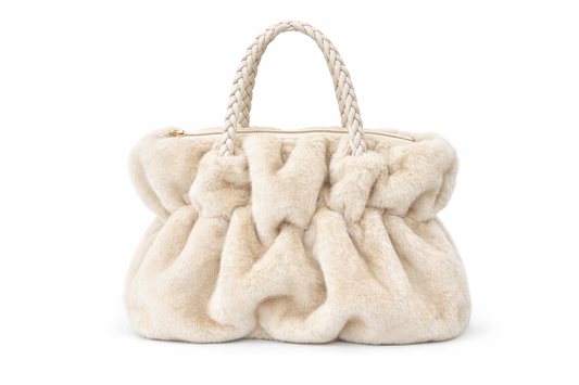 HS Faux Fur Handtas Bruin – Premium Teddy Tas