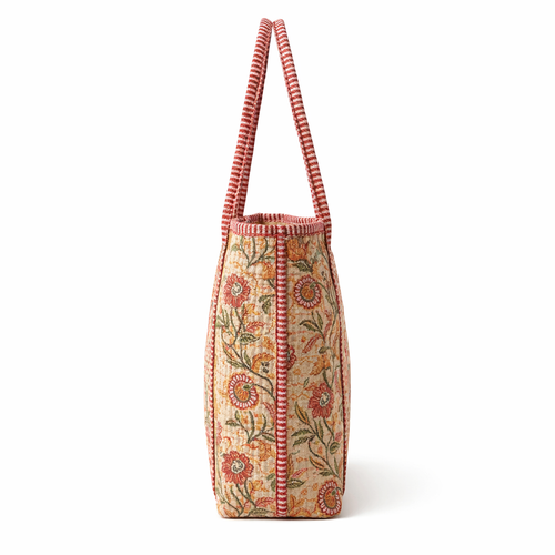 HS Shopper - 100% Katoen - praktisch voor dagelijks gebruik - 11 kleuren - SIDE