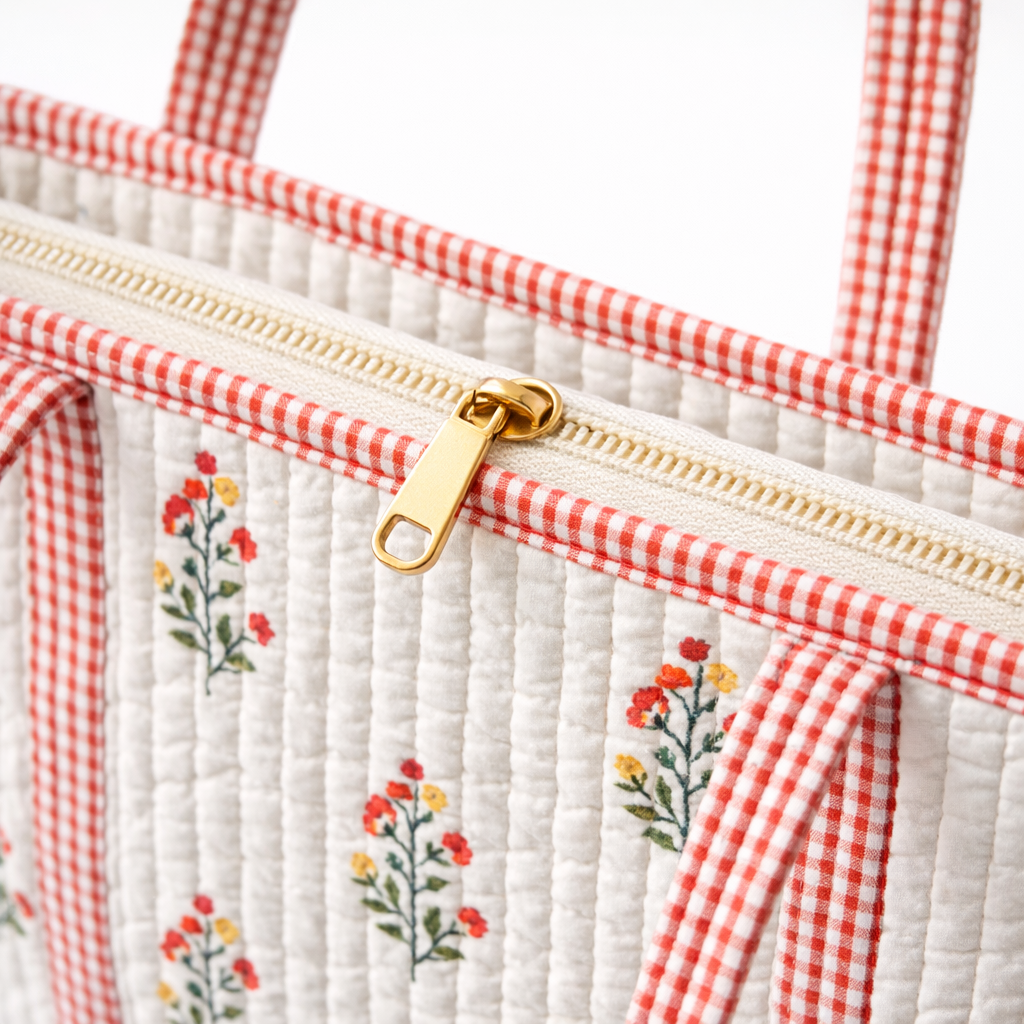 HS Shopper - 100% Katoen - praktisch voor dagelijks gebruik - 11 kleuren - DETAIL