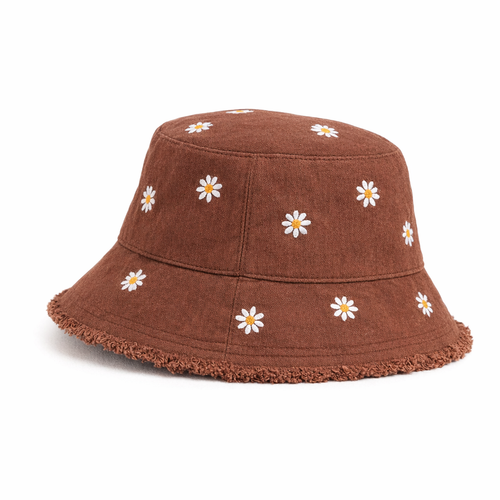 HS Buckethat - Margrietjes - zomerse accessoire - 5 kleuren - SIDE
