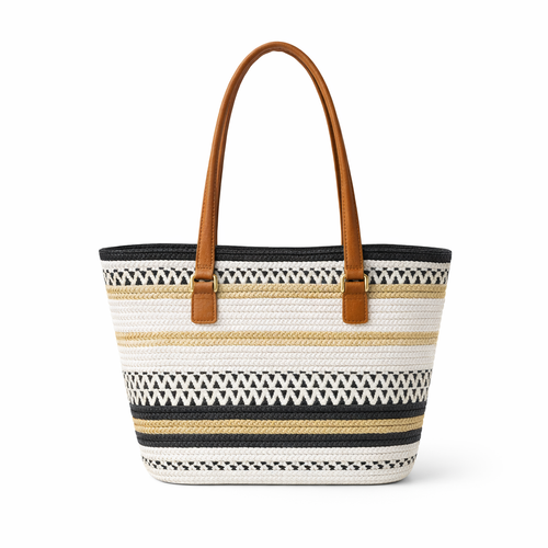 HS Strandsetje - Hoed + Tas - praktisch voor dagelijks gebruik - 5 kleuren - SIDE