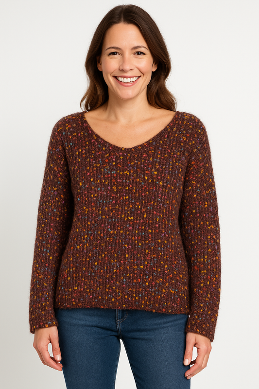 PPT Dames Trui/Vest - Bruin