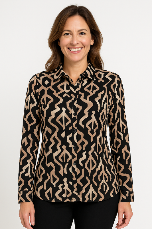 Angelle Milan Damesblouse Herfst