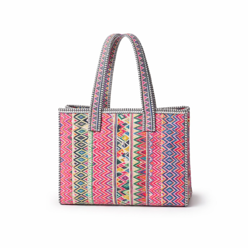 HS Shopper - 100% Katoen - praktisch voor dagelijks gebruik - 6 kleuren - BACK