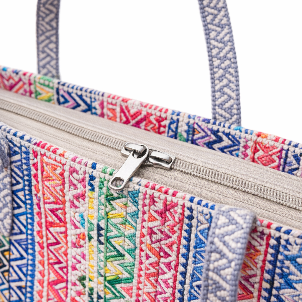 HS Shopper - 100% Katoen - praktisch voor dagelijks gebruik - 6 kleuren - DETAIL