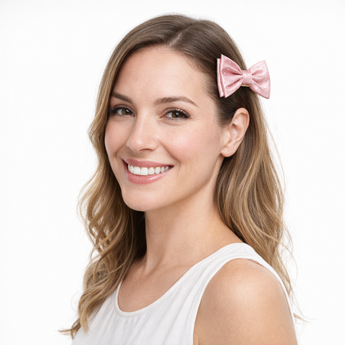 HS Haarclip - Strik - 5 kleuren - MODEL_FRONT