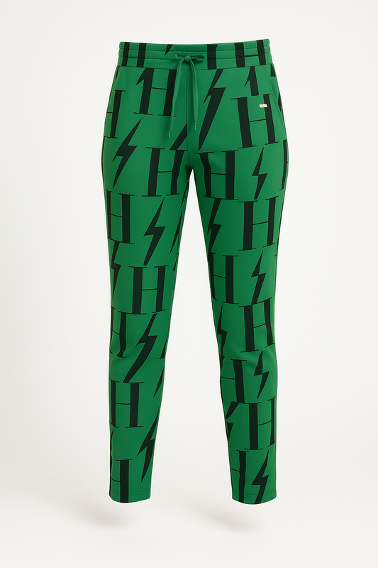 Grafisch Printbroek Groen