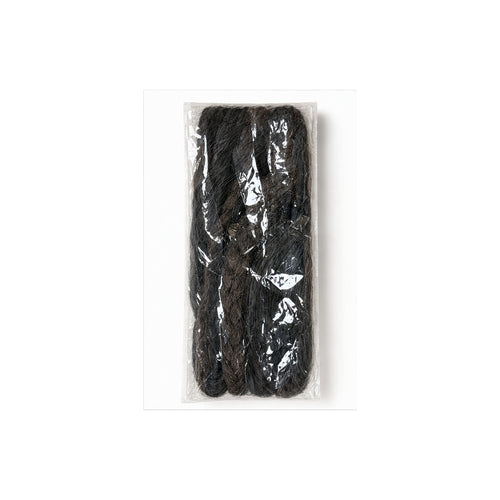 HS Faux Hair Extensions - Meerdere Kleuren - Zwart donker - vooraanzicht