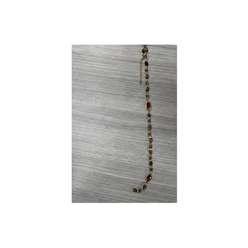 HS Lange Ketting - Meerdere Kleuren - Bruin naturel - achteraanzicht