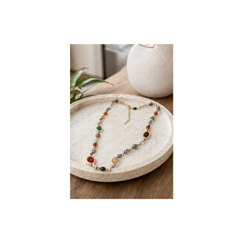 HS Lange Ketting - Meerdere Kleuren - Multicolor naturel - sfeerbeeld