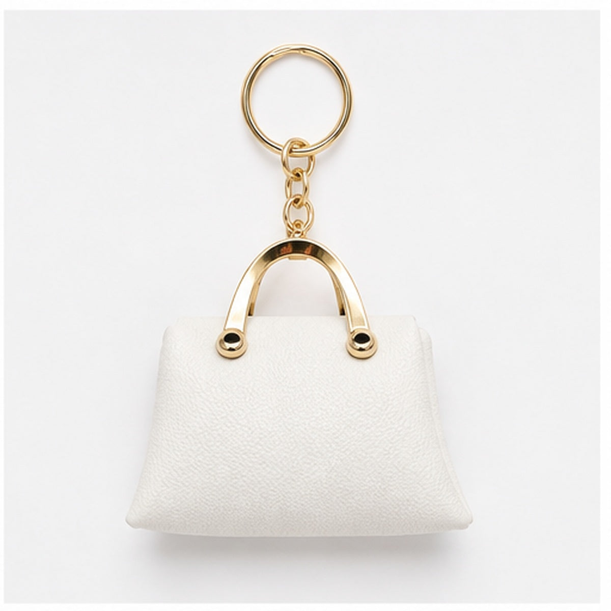 Achterzijde HS Fashion Tassenhanger - Design 12 mini handtas look met hanger en decoratieve details