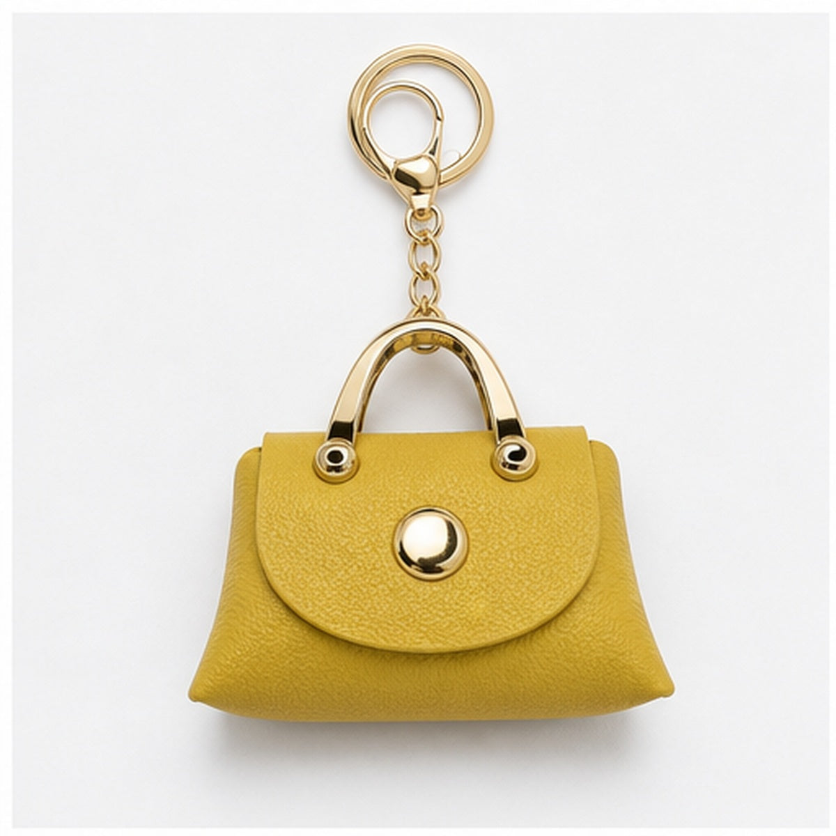 Voorzijde HS Fashion Tassenhanger - Design 13 mini handtas look met hanger en decoratieve details