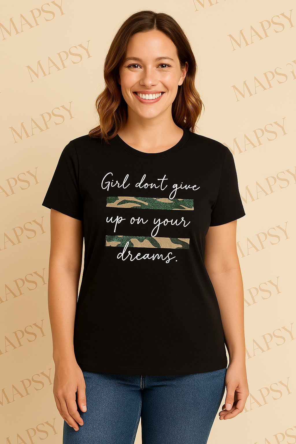Trendy T-shirt met Unieke Print en Comfortabele Pasvorm - Mapsy B.V