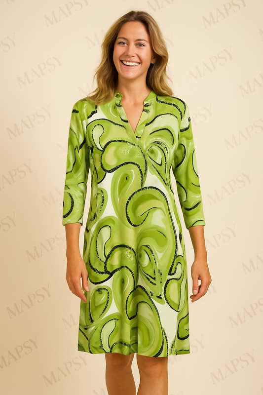 Appelgroene Jurk