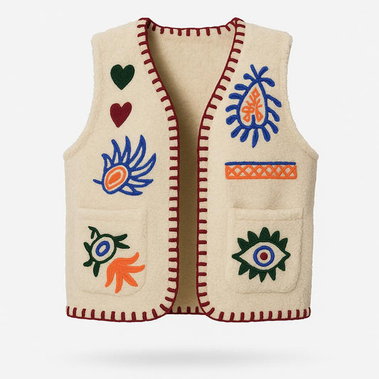 Boho Gilet HeartEye