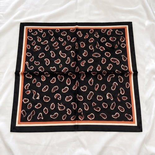 Satijnen Sjaal 70x70 - Paisley