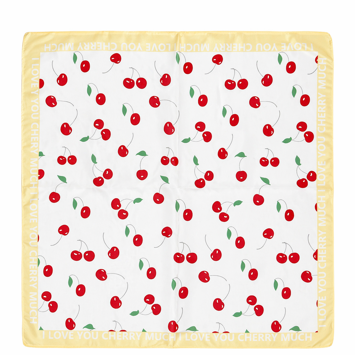 HS Sjaal - 70x70 NIEUW - In 2 Kleuren - Zijde Satijnen Look - geel