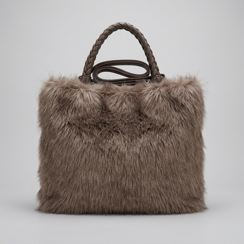 Faux Fur Shaggy Shopper – Model 9201